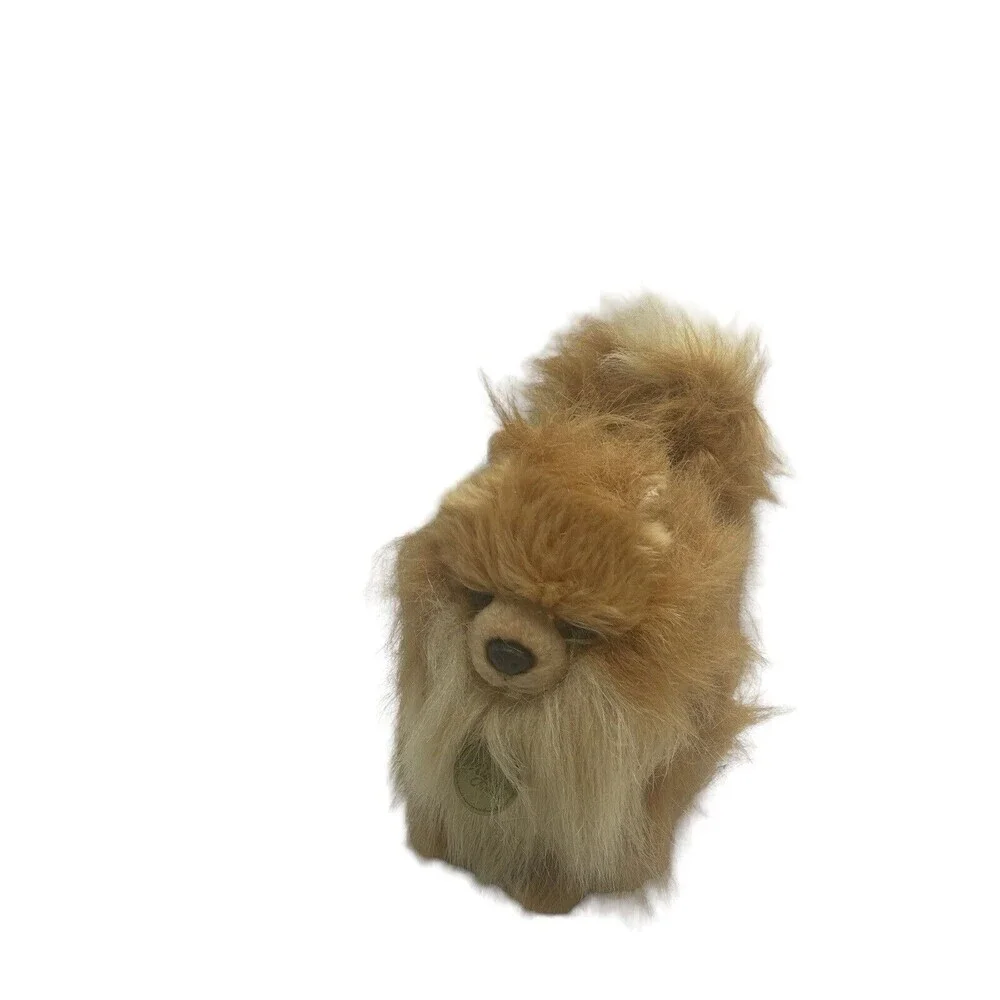 Miyoni by Aurora Stuffed * Tan Pomeranian Dog 10” EUC